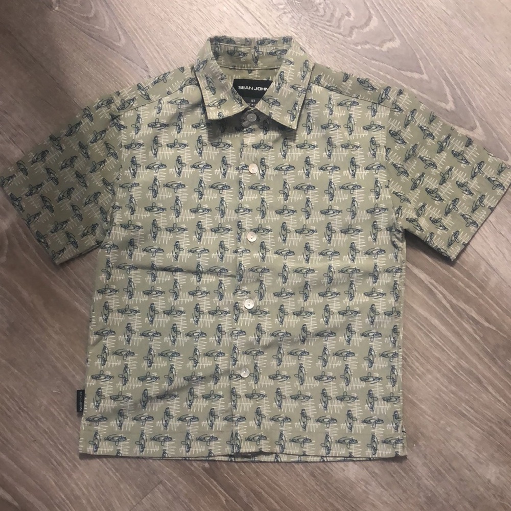 Sean John short sleeve button down